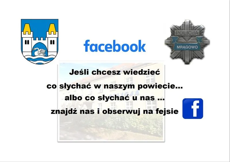 Gdzie znaleźć najnowsze informacje o policji na Facebooku?