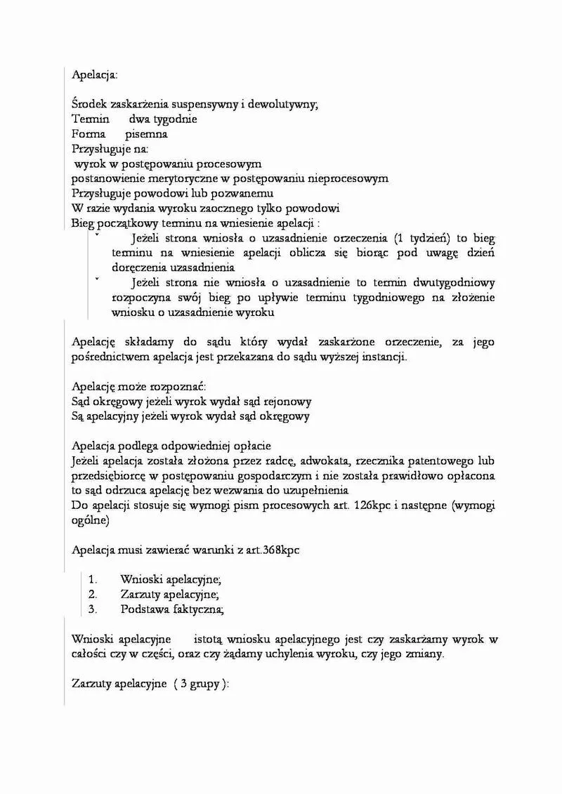 Jak zaskarżyć wyrok sądu