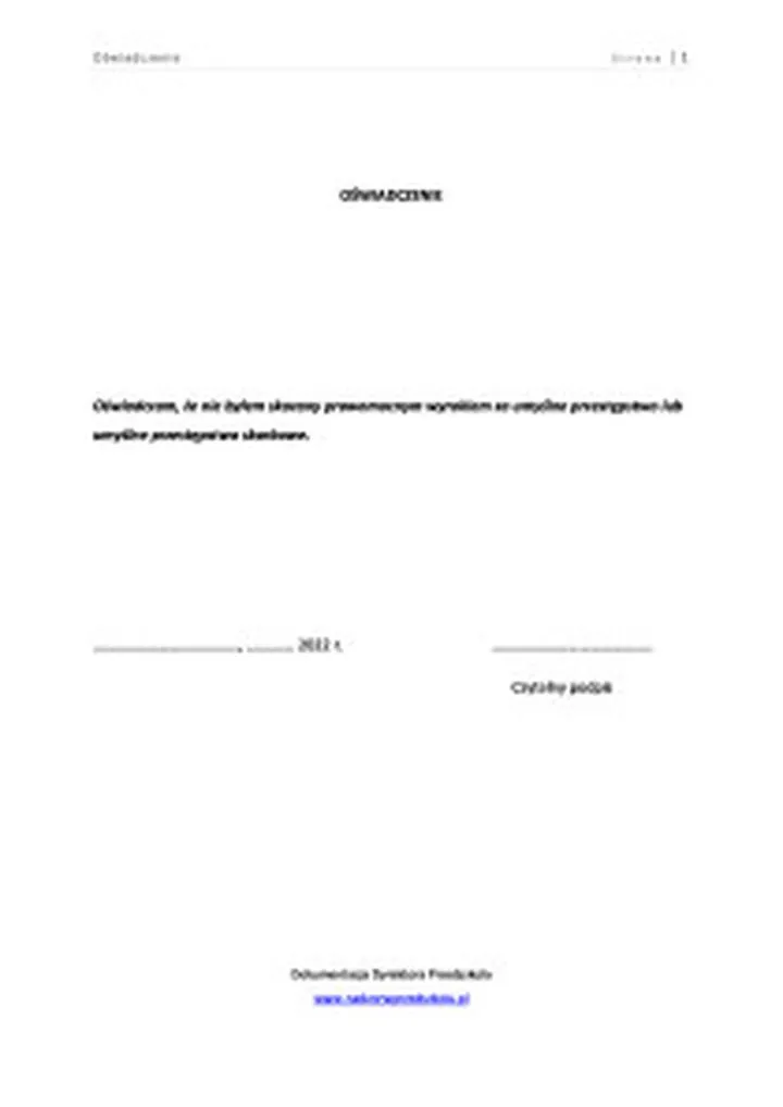 Najczęstsze błędy przy oświadczeniu o nieskazaniu