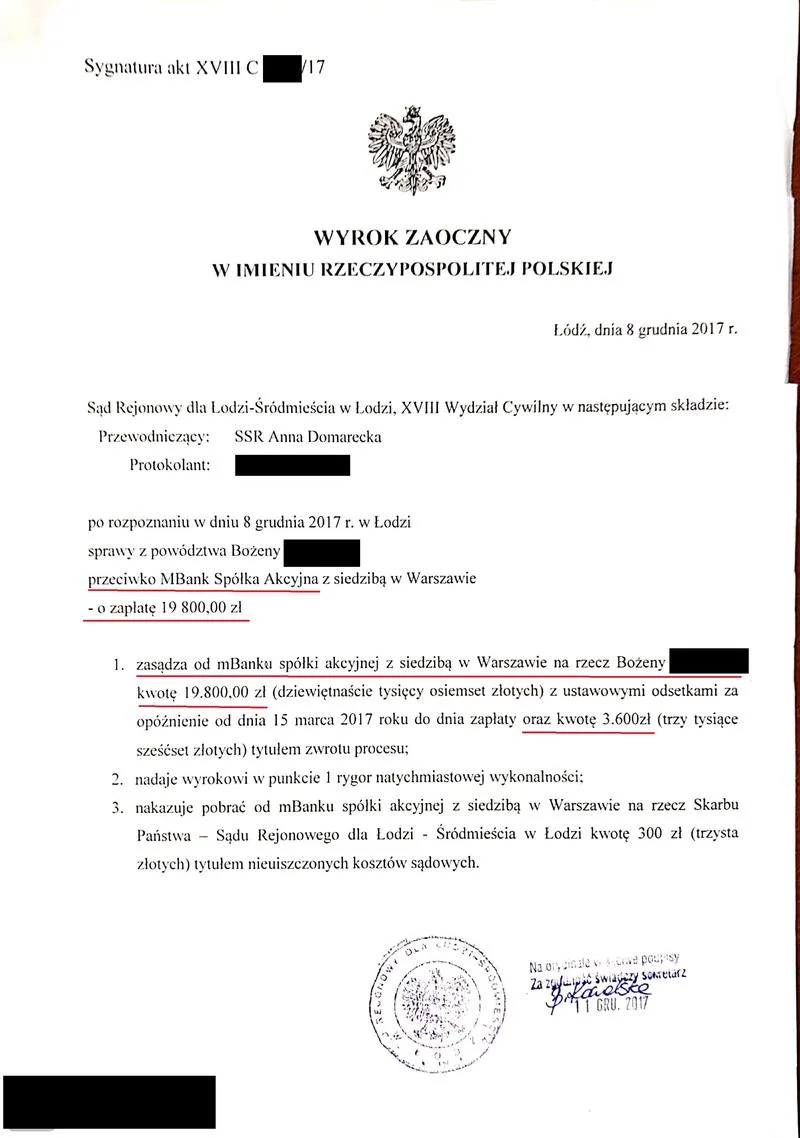 Rygor wykonalności alimenty